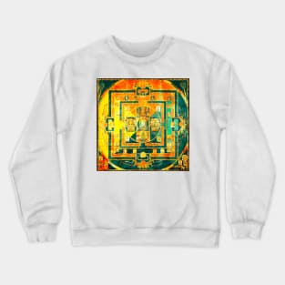 Vajradhatu thangka Crewneck Sweatshirt